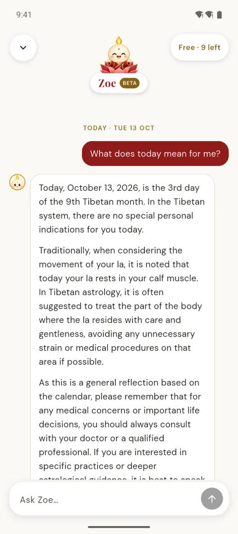 Ask Zoe: questions about your Tibetan astrology